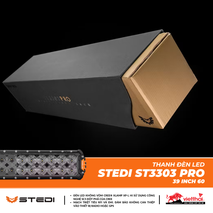THANH ĐÈN LED ST3303 PRO 39 INCH 60