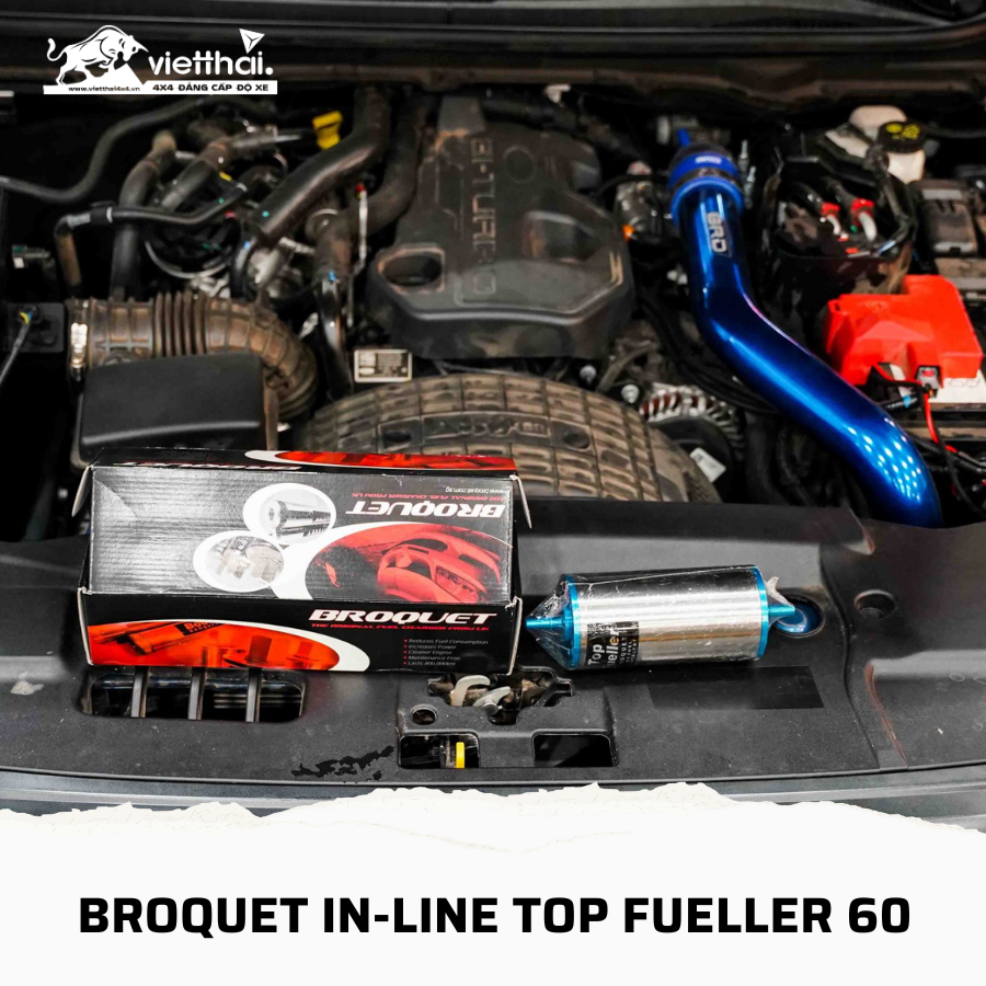 Xúc tác nhiên liệu Broquet In-Line Top Fueller 70