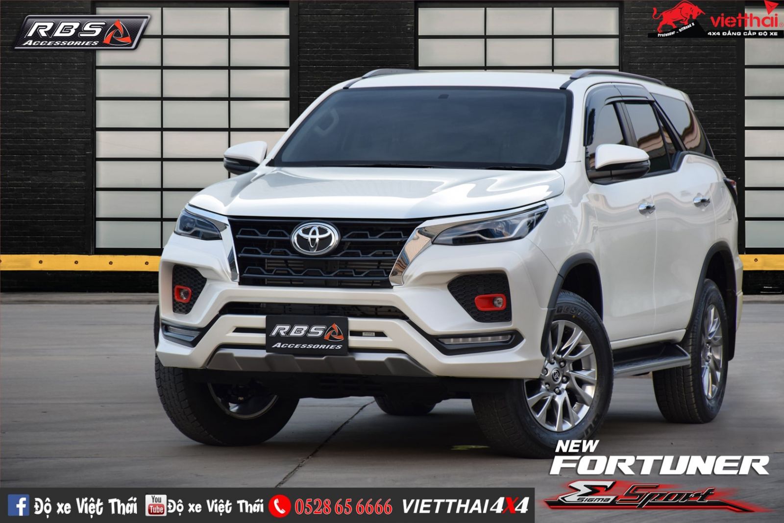 Bộ Body kit Fortuner 2020 mới nhất