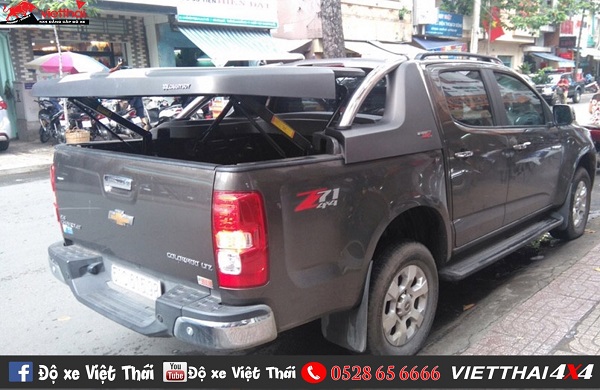 Nắp thùng thấp cho Chevrolet Colorado Carryboy GMX