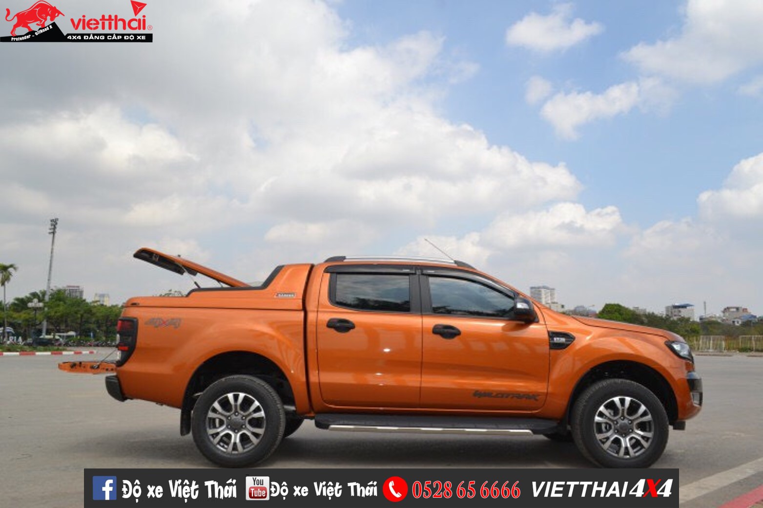 Nắp thùng thấp Allnew Ranger ( SOMOT thái lan )