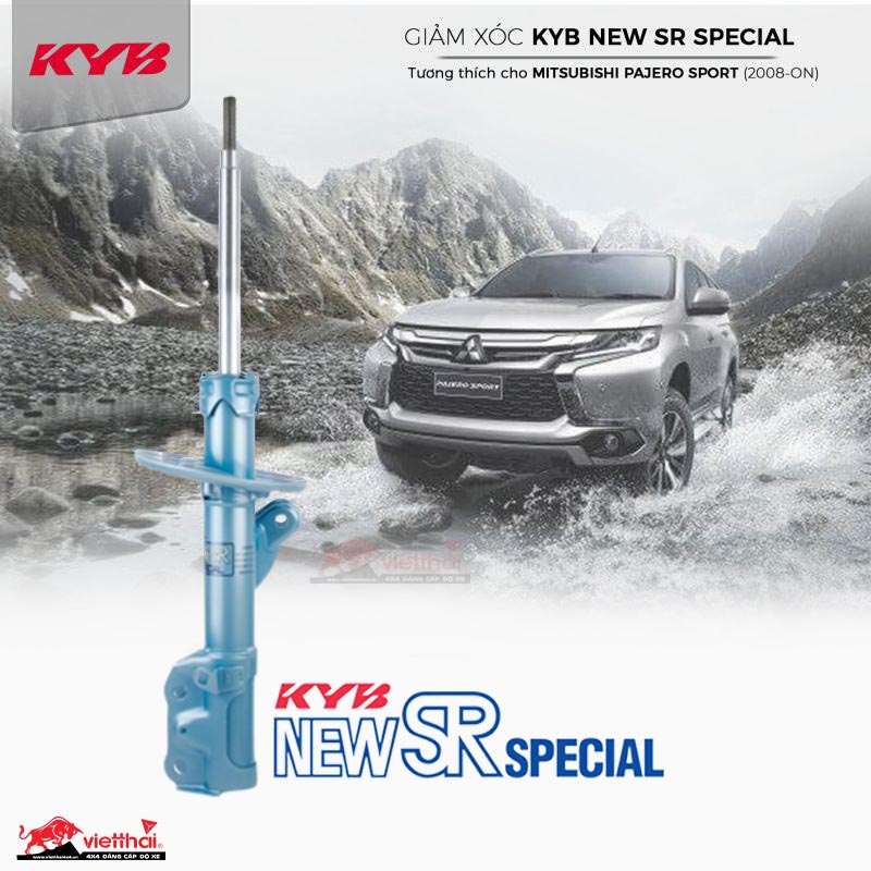 PHUỘC HIỆU NĂNG CAO KYB NEW SR SPECIAL PAJERO SPORT (2008 – 2023)