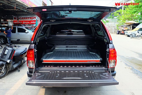 Nắp thùng cao S7 cho bán tải Toyota Hilux Carryboy