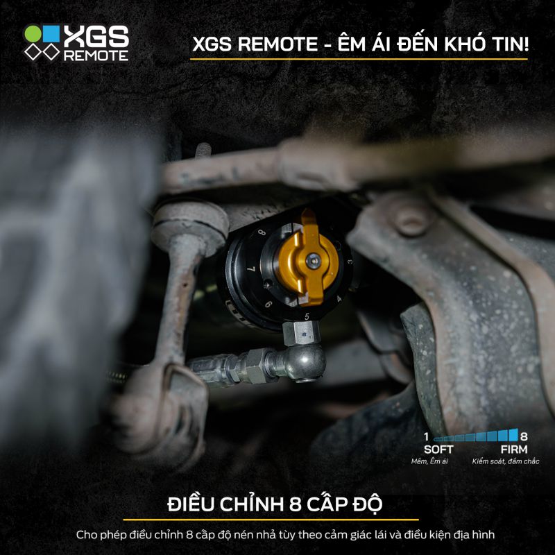 PHUỘC TJM XGS REMOTE  HIỆU NĂNG CAO  CHO MAZDA BT-50 (08/2020-ON)