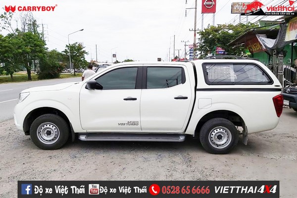 Nắp thùng cao cho bán tải Nissan Navara Carryboy S5
