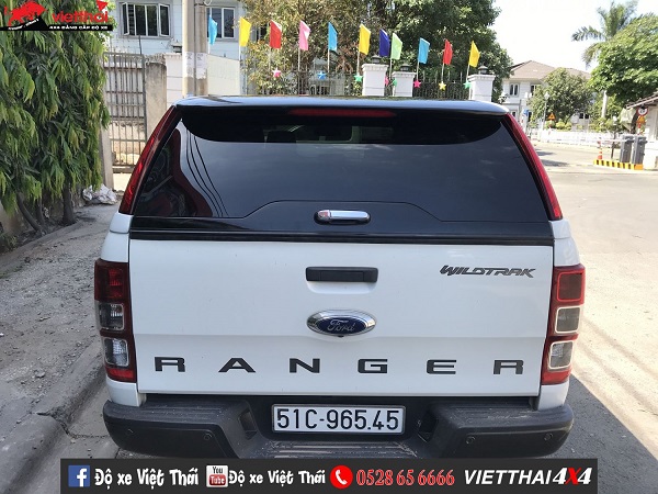 Nắp thùng cao có đèn phanh mới GSE-V 2020 cho Ford Ranger