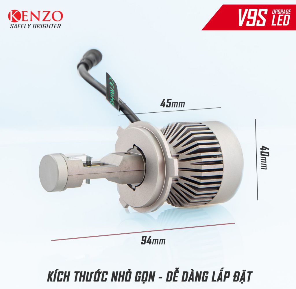 ĐÈN LED KENZO V9S